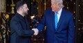 Wołodymyr Zełenski i Donald Trump