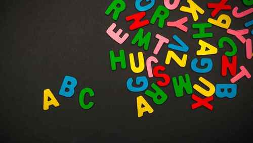 Litery (zdj. ilustracyjne)