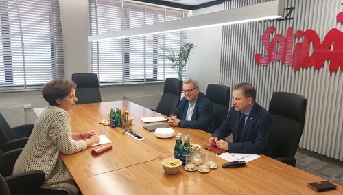 Spotkanie z minister Marleną Maląg