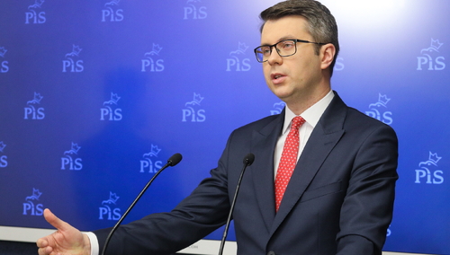 Rzecznik rządu Piotr Müller