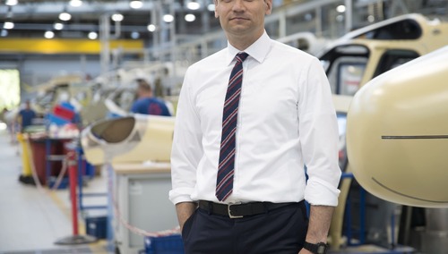 Jacek Libucha, prezes zarządu PZL-Świdnik