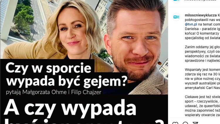 Oj... "Miłość nie wyklucza" uderza w prowadzących TVN