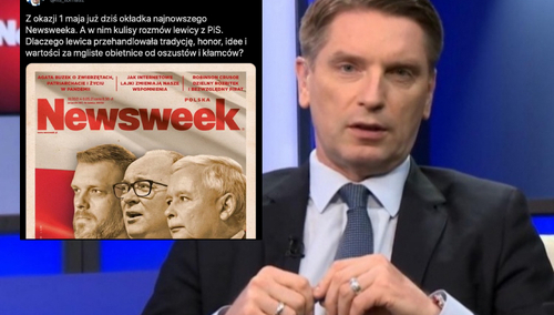 Burza w sieci po publikacji okładki Newsweeka. „To oficjalne stanowisko Platformy?” [FOTO]