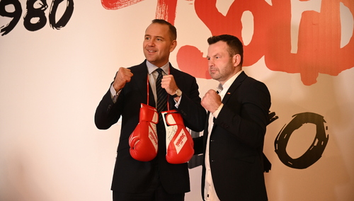 Karol Nawrocki i Damian Jonak