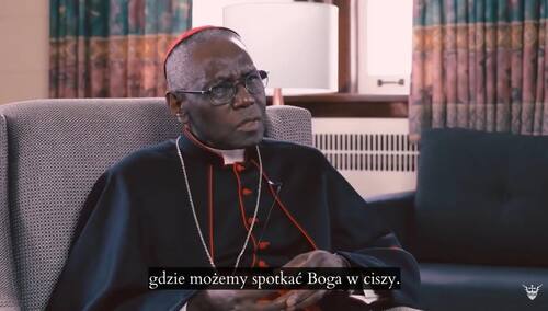kard. Robert Sarah, kard z filmu "Silence"