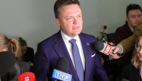 Lider Polski 2050 Szymon Hołownia