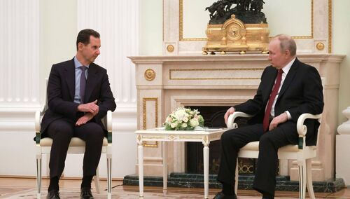 Baszar al-Asad, Władimir Putin