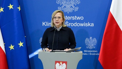Minister klimatu i środowiska Anna Moskwa