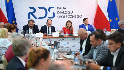 Posiedzenie plenarne Rady Dialogu Społecznego