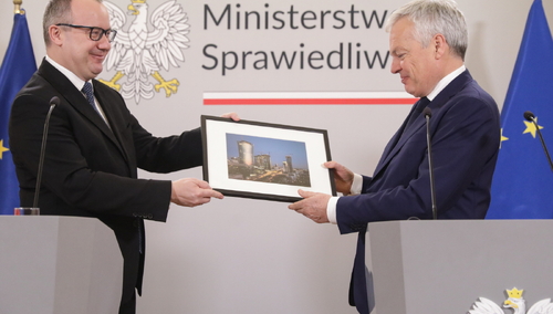 Adam Bodnar i Didier Reynders