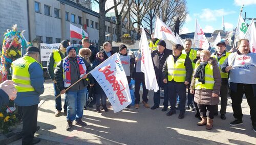Zachodniopomorska "S" wsparła protestujących rolników