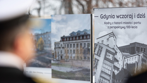 Otwarcie wystawy „Gdynia wczoraj i dziś. Kadry z historii miasta i portu z perspektywy 100-lecia”