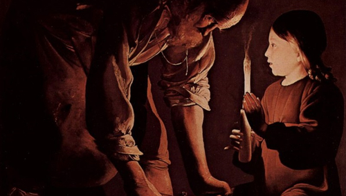 Św. Józef. Georges de la Tour