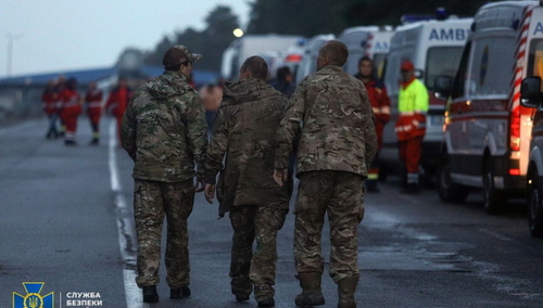 Ukraina odzyskała 215 więźniów z rosyjskiej niewoli