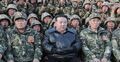 Kim Dzong Un z wojskiem