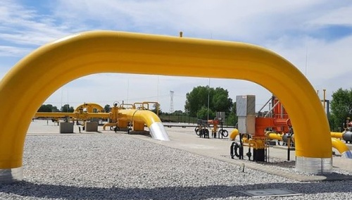 Gazociąg podmorski Baltic Pipie połączony z systemami przesyłowymi Polski i Danii