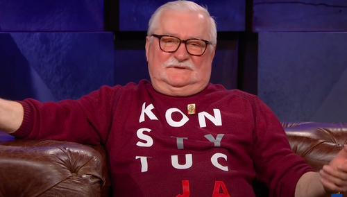 Wałęsa: "Większą nagrodę trzeba dać mojej żonie np. 100 tysięcy złotych"