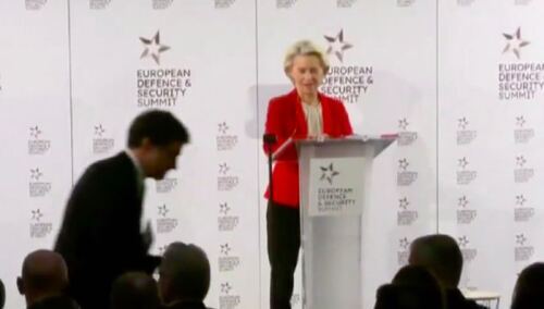 Dziennikarz chciał dokonać zatrzymania obywatelskiego Ursuli von der Leyen