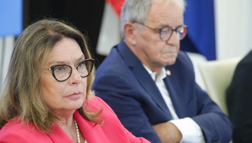 Kidawa-Błońska i Jerzy Fedorowicz