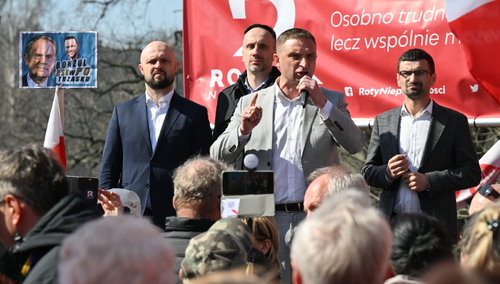 Robert Bąkiewicz w Zgorzelcu