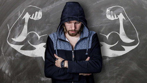 Mężczyzna. Ilustracja poglądowa