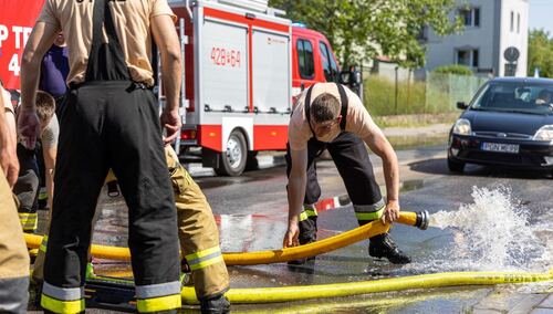 Gniezno, 21.05.2024. Usuwanie skutków nawałnicy