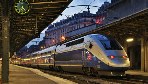 TGV 2N2 at Gare de l'Est in Paris, 2013