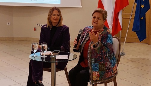 Odeta Moro i dr Aleksandra Piotrowska 