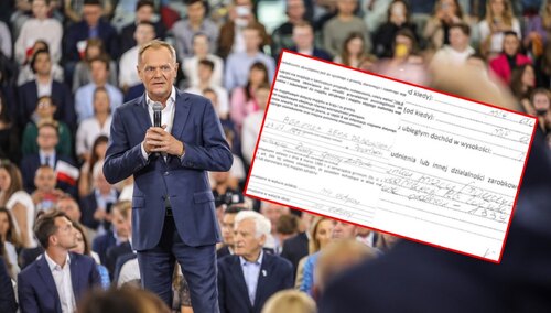 Tusk: „Pani Agnieszka nawet nie chciała powiedzieć, ile zarabia jako nauczyciel”. Okazuje się, że jako radna musi składać oświadczenie majątkowe