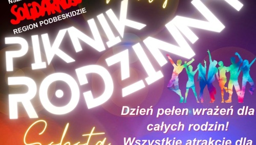 Zaproszenie na piknik rodzinny podbeskidzkiej „S”