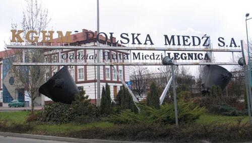 KGHM Polska Miedź - oddział Huta Miedzi w Legnicy