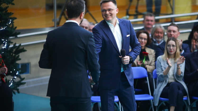 Władysław Kosiniak Kamysz i Szymon Hołownia
