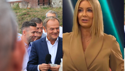 "In vitro jest skuteczne. In vitro jest potrzebne". Celebrytka Małgorzata Rozenek spotkała się z Donaldem Tuskiem [FOTO]