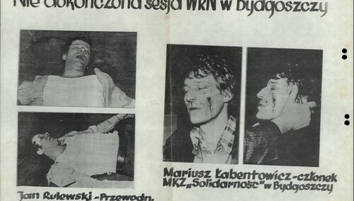 Pobici Jan Rulewski i Mariusz Łabentowicz