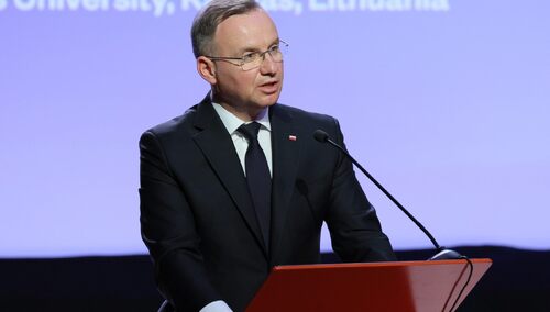 Prezydent Andrzej Duda