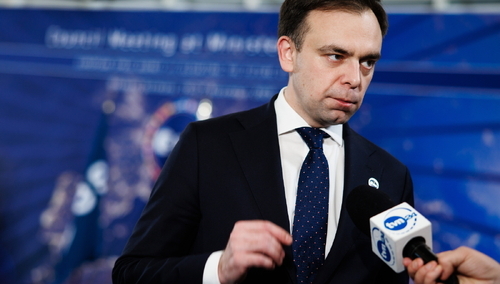 Minister finansów Andrzej Domański