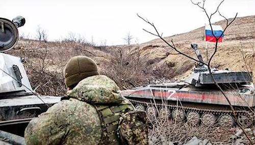 Rosyjski opuszczony sprzęt