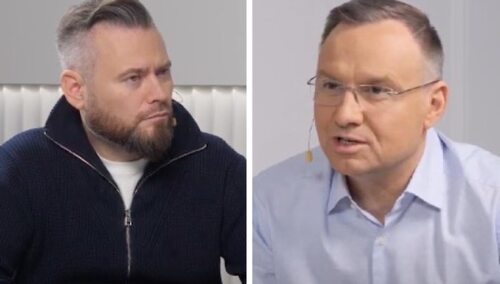 Krzysztof Stanowski i Andrzej Duda