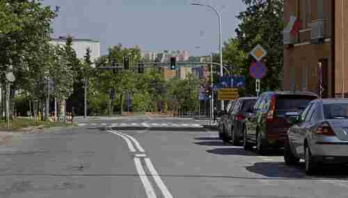 Ul. Żeromskiego w Kielcach