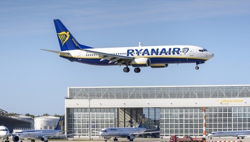 Samolot linii Ryanair