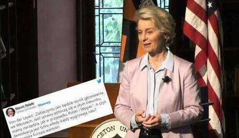 „Niewiarygodne. Ci kretyni zniszczą projekt europejski”. Burza w sieci po słowach von der Leyen nt. wyborów we Włoszech