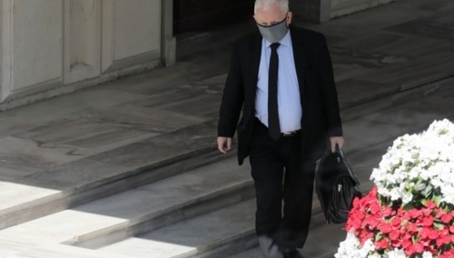 Prezes PiS Jarosław Kaczyński / PAP/Paweł Supernak