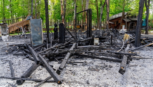 Zniszczenia wojenne w Charkowie