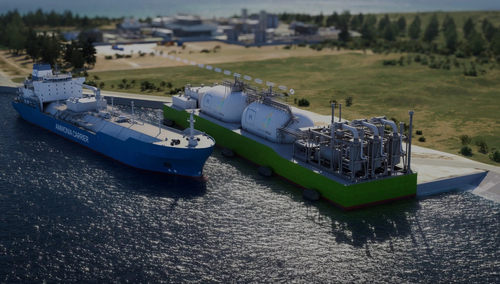 Terminal LNG FSRU w Lubminie. Niemcy