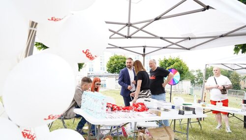 Stoisko Solidarności podczas Dni Łomży