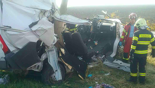 Wypadek polskiego auta na Słowacji