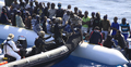 Imigranci uratowani na Morzu Środziemnym