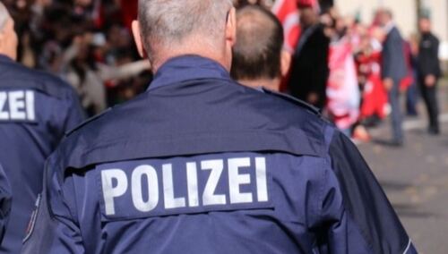 Niemiecka policja, zdjęcie ilustracyjne