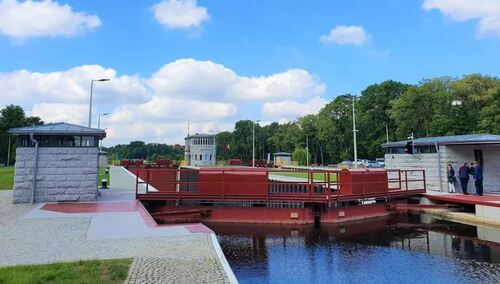 Śluza Sławięcice na Kanale Gliwickim