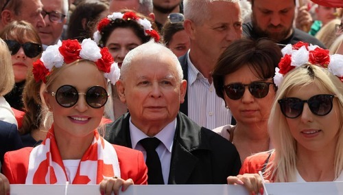 Prezes PiS Jarosław Kaczyński